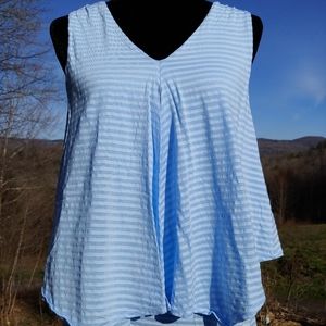 Lulu B tiered cotton tank
